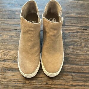 Tan Suede Ankle Boots